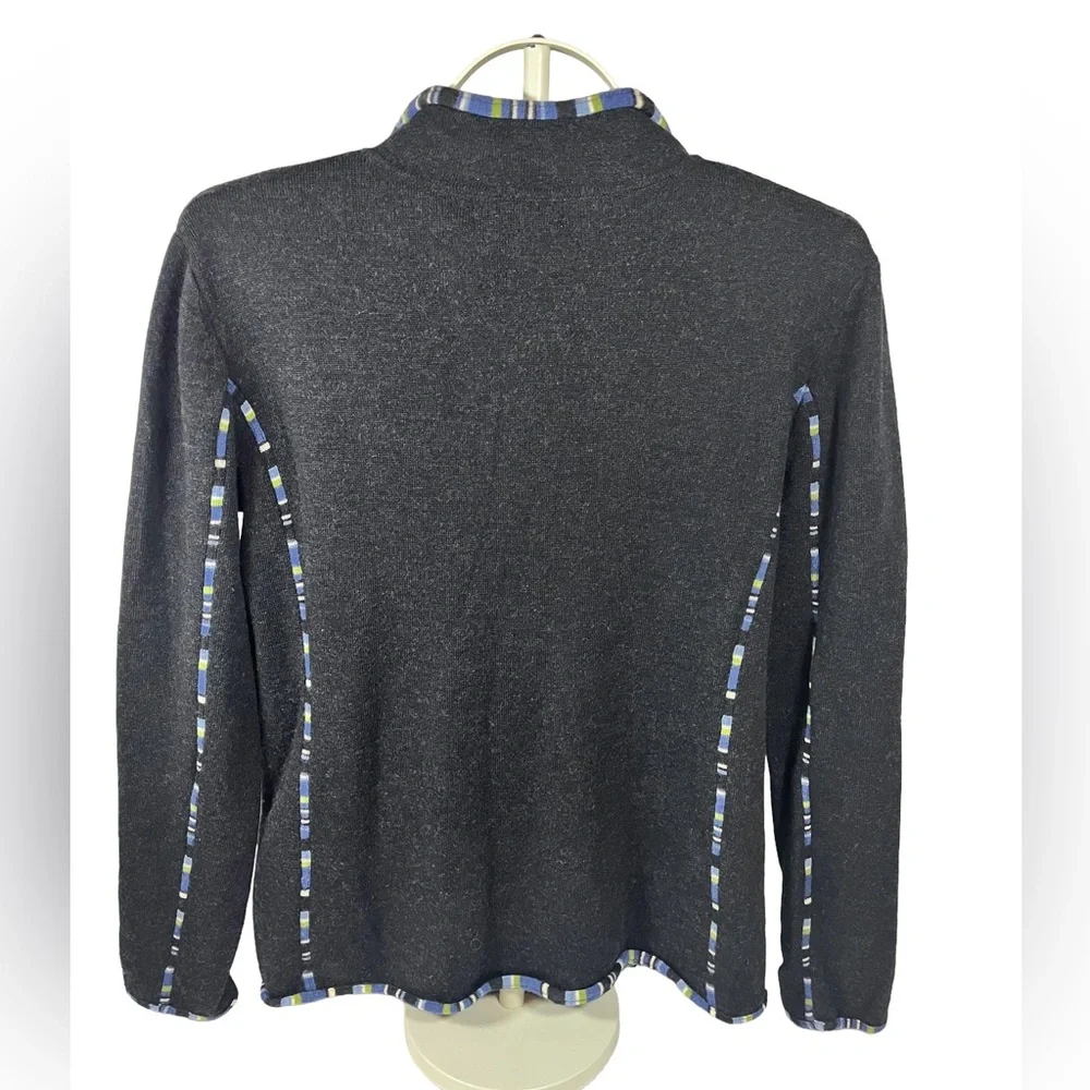 Neve Designs 100% Wool Sweater Charcoal Grey, size large